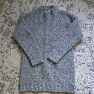 English Factory Gray Mini Sweater Dress